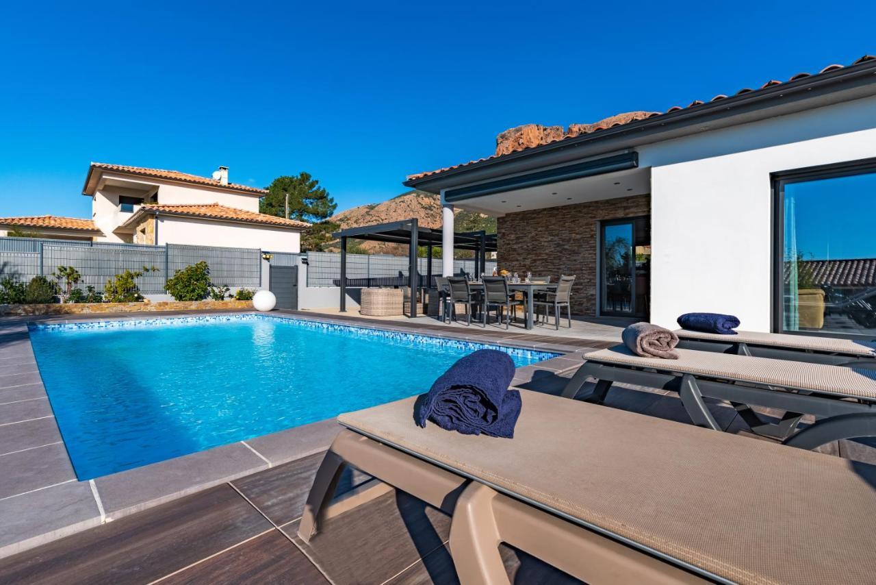 Afa Proche Ajaccio, Magnifique Villa Avec Piscine Privee 8 Personnes Kültér fotó